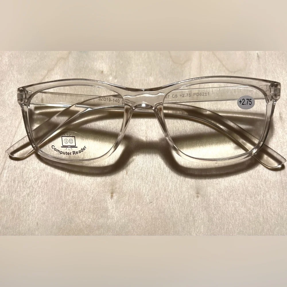 5-Pack Stylish Computer Readers with Spring Hinges, Anti Glare/Eye Strain Filter - Picture 5 of 6